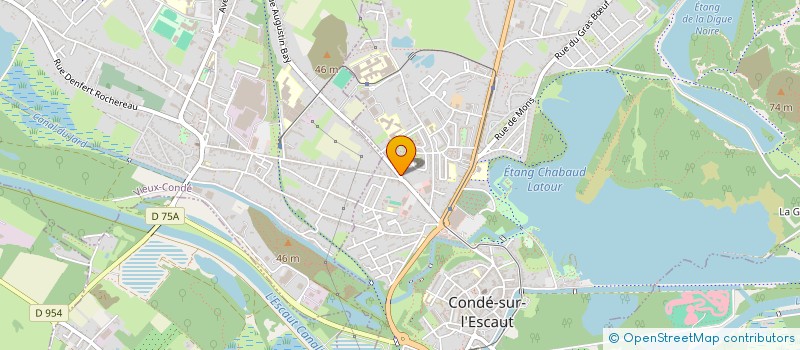 localisation de l'entreprise MONSIEUR JONATHAN DUSSENNE  CONDE-SUR-L'ESCAUT