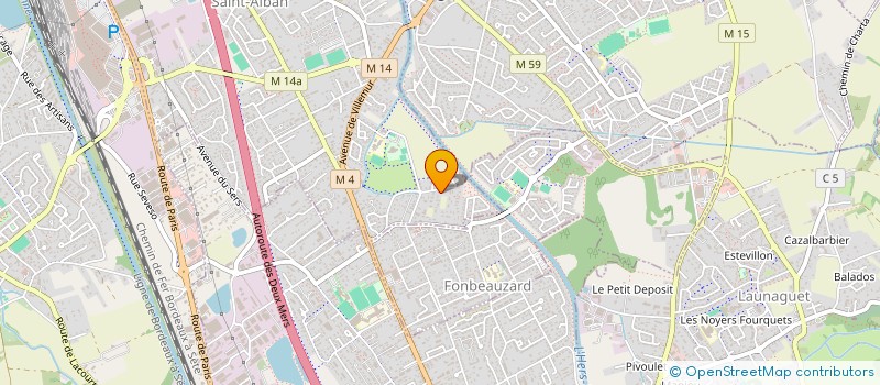 localisation de l'entreprise MONSIEUR JONATHAN DUVAL  SAINT-ALBAN