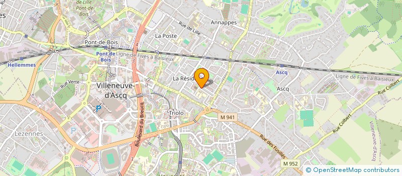 localisation de l'entreprise MONSIEUR JONATHAN ELISE  VILLENEUVE-D'ASCQ