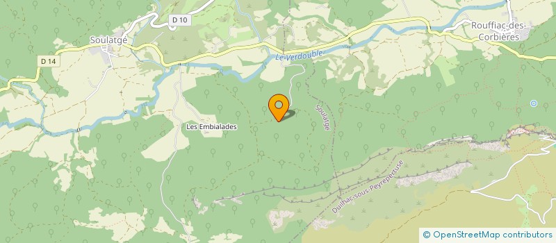 localisation de l'entreprise MONSIEUR JONATHAN ELLIS  SOULATGE