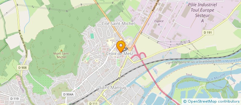 localisation de l'entreprise MONSIEUR JONATHAN ELOISE  TOUL