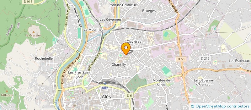 localisation de l'entreprise MONSIEUR JONATHAN EMMENS  ALES