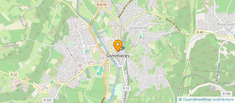 localisation de l'entreprise MONSIEUR JONATHAN ESPINAS  SOMMIERES