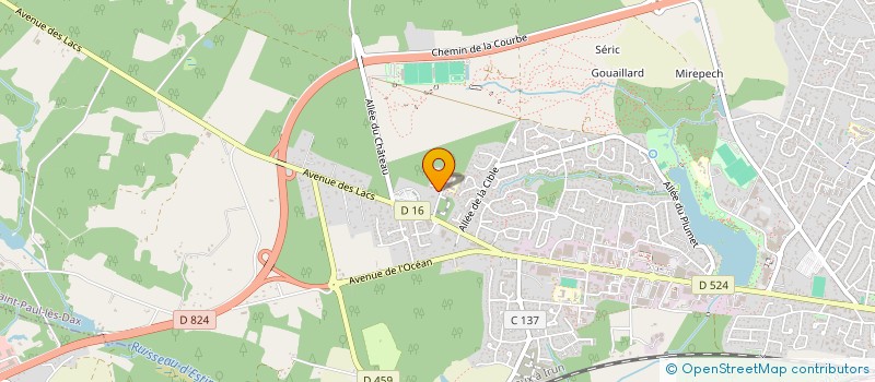 localisation de l'entreprise MONSIEUR JONATHAN ESTANQUEIRO  SAINT-PAUL-LES-DAX