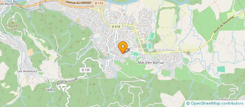 localisation de l'entreprise MONSIEUR JONATHAN EVERITT à CERET