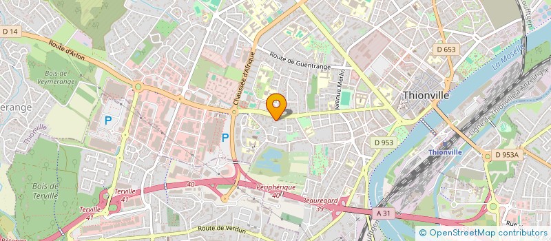 localisation de l'entreprise MONSIEUR JONATHAN FANTASIA  THIONVILLE