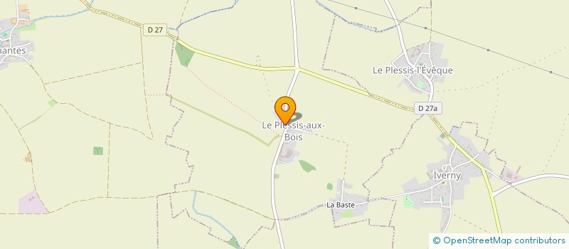 localisation de l'entreprise MONSIEUR JONATHAN FARO  LE PLESSIS-AUX-BOIS