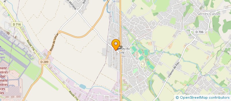 localisation de l'entreprise MONSIEUR JONATHAN FASSBENDER  SERRES-CASTET