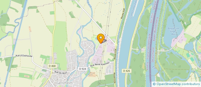 localisation de l'entreprise MONSIEUR JONATHAN FAURE  GERSTHEIM