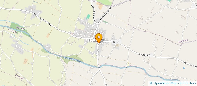 localisation de l'entreprise MONSIEUR JONATHAN FAURE  BESAYES