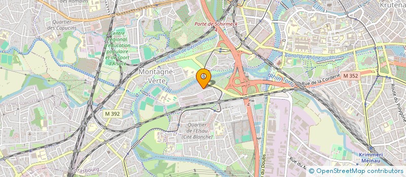 localisation de l'entreprise MONSIEUR JONATHAN FELLRATH à STRASBOURG
