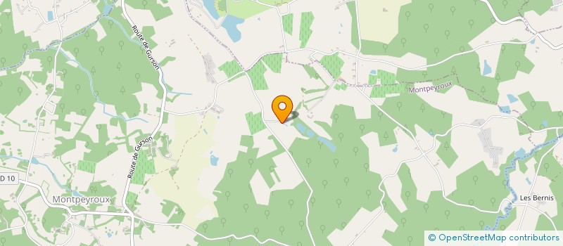 localisation de l'entreprise MONSIEUR JONATHAN FINDLAY  MONTPEYROUX