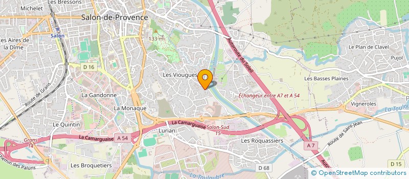 localisation de l'entreprise MONSIEUR JONATHAN FIXARIS  SALON-DE-PROVENCE
