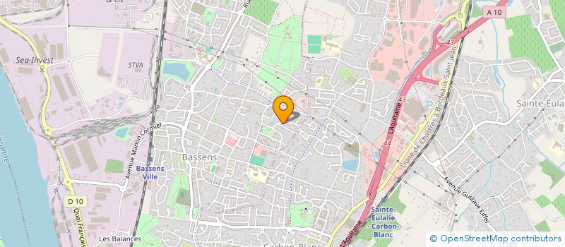 localisation de l'entreprise MONSIEUR JONATHAN FLACH  BASSENS