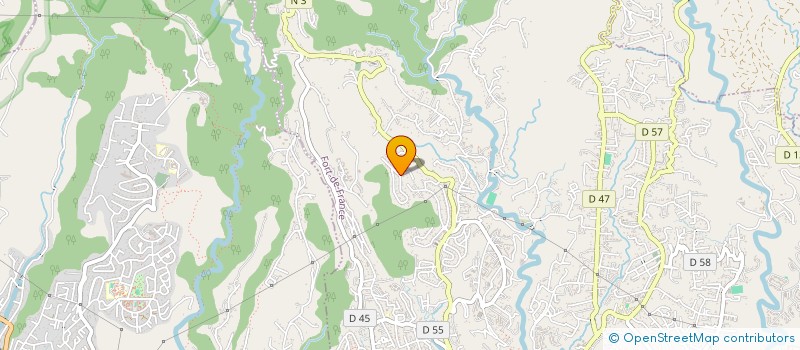 localisation de l'entreprise MONSIEUR JONATHAN FLAMAND  FORT-DE-FRANCE