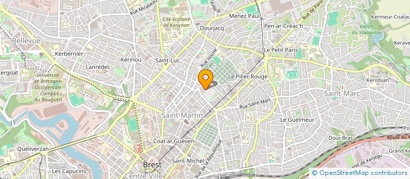 localisation de l'entreprise MONSIEUR JONATHAN FLEUROT  BREST