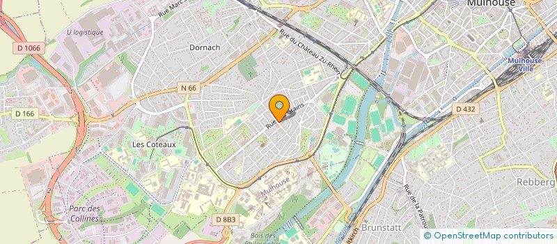 localisation de l'entreprise MONSIEUR JONATHAN FONTAINE  MULHOUSE