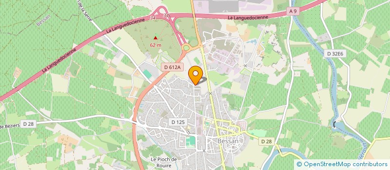 localisation de l'entreprise MONSIEUR JONATHAN FORTASSIER  BESSAN