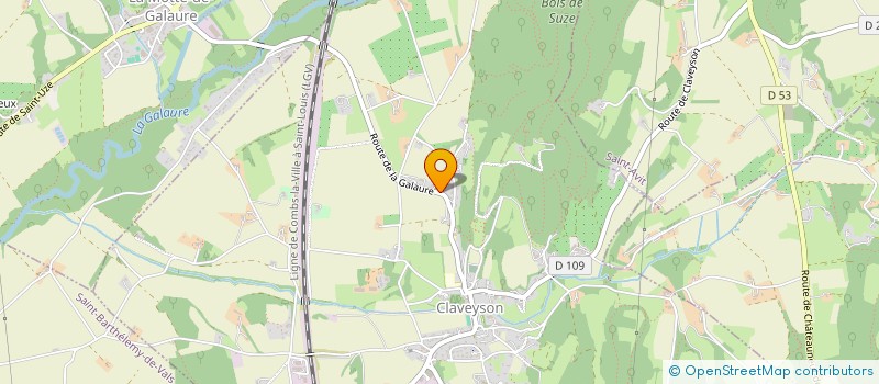 localisation de l'entreprise MONSIEUR JONATHAN FOUR  CLAVEYSON