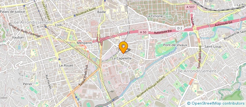 localisation de l'entreprise MONSIEUR JONATHAN FRANQUINE  MARSEILLE