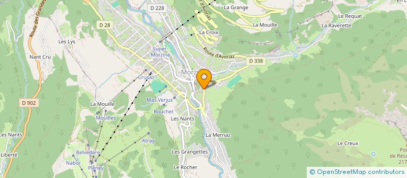 localisation de l'entreprise MONSIEUR JONATHAN FREEMAN  MONTRIOND