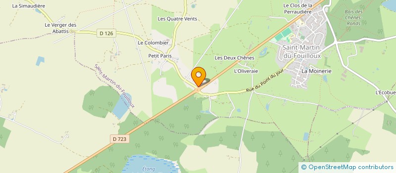 localisation de l'entreprise MONSIEUR JONATHAN FREMY  SAINT-MARTIN-DU-FOUILLOUX