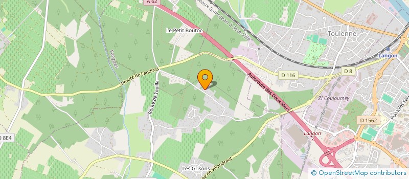 localisation de l'entreprise MONSIEUR JONATHAN GAIGNON  FARGUES