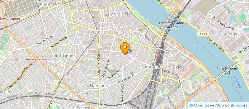 localisation de l'entreprise MONSIEUR JONATHAN GALHAUT  BORDEAUX