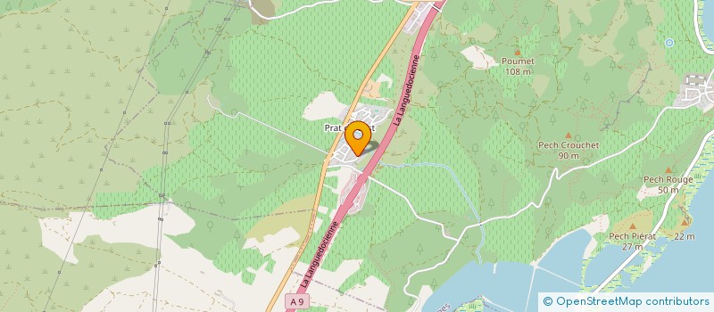 localisation de l'entreprise MONSIEUR JONATHAN GALLISA  BAGES