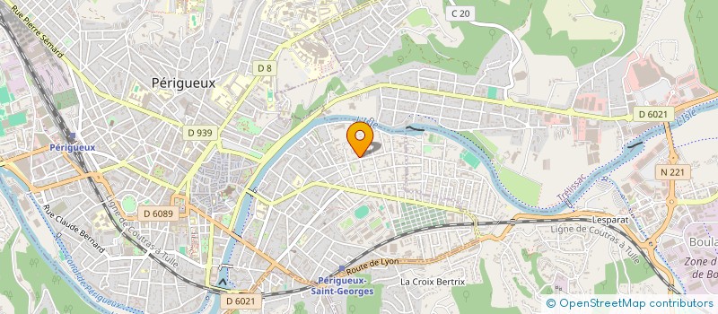 localisation de l'entreprise MONSIEUR JONATHAN GANANCIA à PERIGUEUX