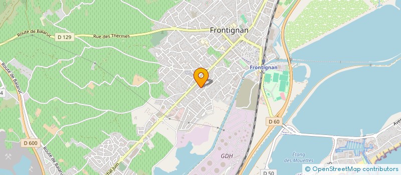 localisation de l'entreprise MONSIEUR JONATHAN GARCIA à FRONTIGNAN