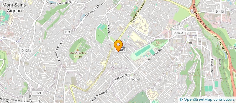 localisation de l'entreprise MONSIEUR JONATHAN GARCIA à BIHOREL