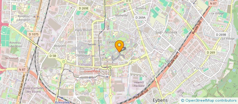 localisation de l'entreprise MONSIEUR JONATHAN GARCIA  GRENOBLE