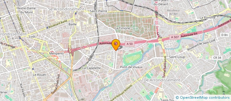 localisation de l'entreprise MONSIEUR JONATHAN GARCIA  MARSEILLE