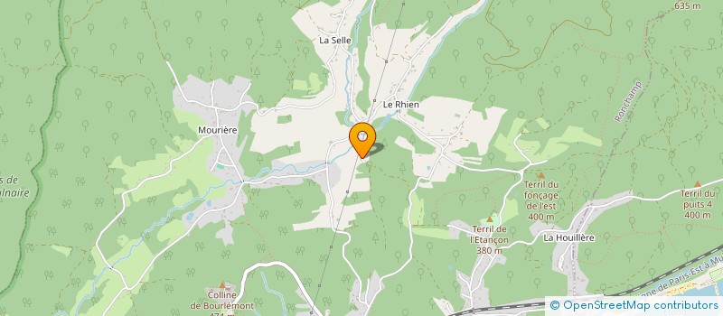 localisation de l'entreprise MONSIEUR JONATHAN GARCIA  RONCHAMP