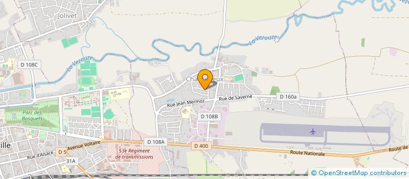 localisation de l'entreprise MONSIEUR JONATHAN GATI  CHANTEHEUX