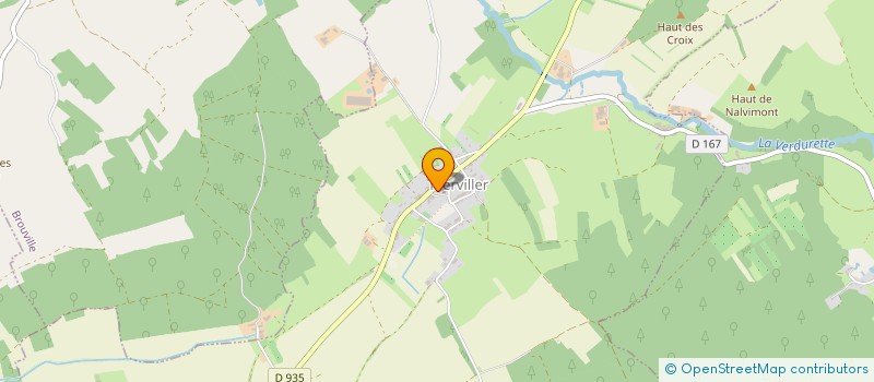 localisation de l'entreprise MONSIEUR JONATHAN GAUDEL  MERVILLER