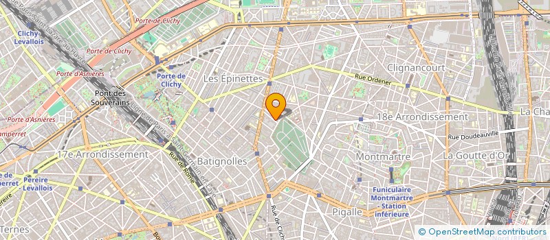 localisation de l'entreprise MONSIEUR JONATHAN GAUTIER  PARIS