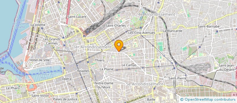 localisation de l'entreprise MONSIEUR JONATHAN GENET à MARSEILLE