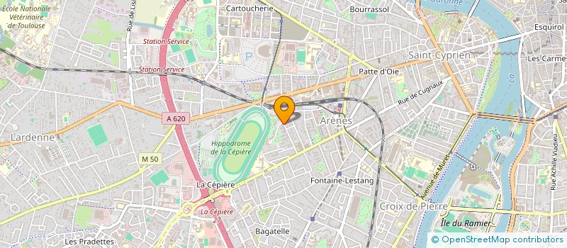 localisation de l'entreprise MONSIEUR JONATHAN GERALDES  TOULOUSE