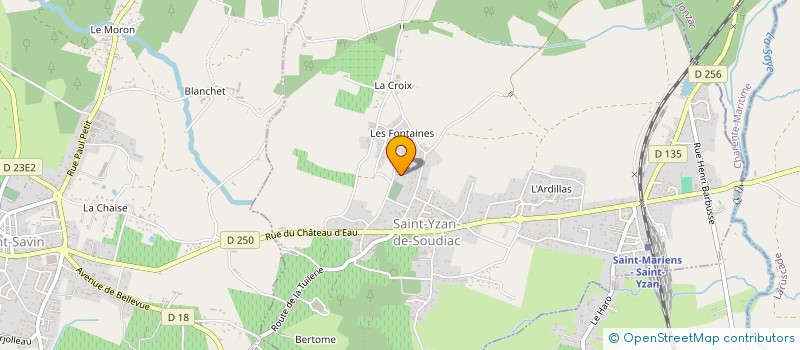 localisation de l'entreprise MONSIEUR JONATHAN GERAND  SAINT-YZAN-DE-SOUDIAC