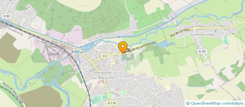 localisation de l'entreprise MONSIEUR JONATHAN GERARD  DOMBASLE-SUR-MEURTHE