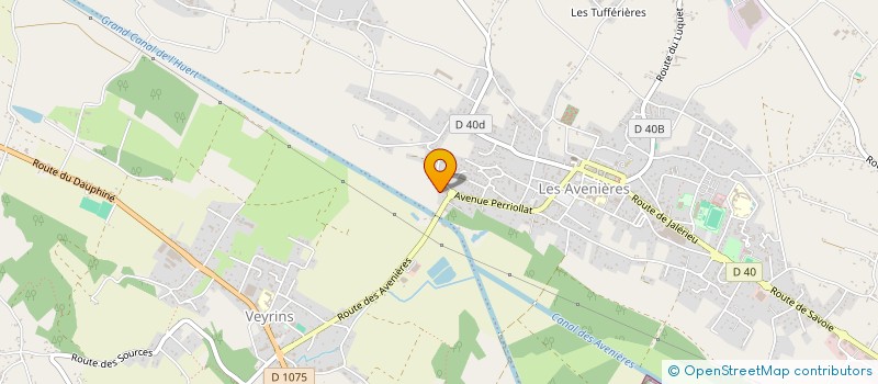 localisation de l'entreprise MONSIEUR JONATHAN GERBITH  LES AVENIERES VEYRINS-THUELLIN