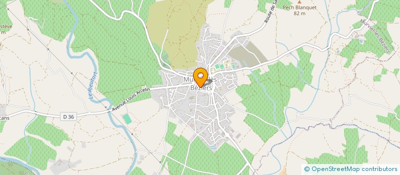 localisation de l'entreprise MONSIEUR JONATHAN GEREY  MURVIEL-LES-BEZIERS