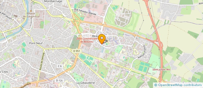 localisation de l'entreprise MONSIEUR JONATHAN GERMAIN  POITIERS