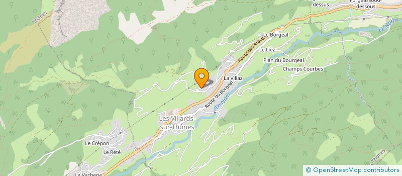 localisation de l'entreprise MONSIEUR JONATHAN GIDET  SERRAVAL