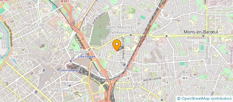 localisation de l'entreprise MONSIEUR JONATHAN GILLES  LILLE