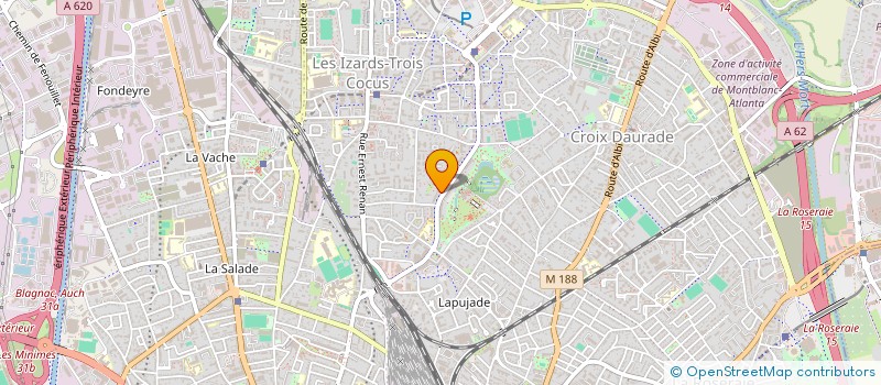 localisation de l'entreprise MONSIEUR JONATHAN GILLET à TOULOUSE