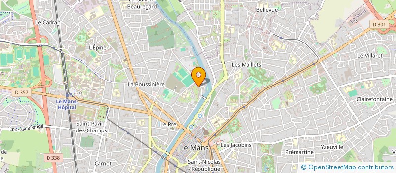 localisation de l'entreprise MONSIEUR JONATHAN GIMENES  LE MANS