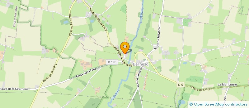 localisation de l'entreprise MONSIEUR JONATHAN GLAISE  BRICQUEVILLE